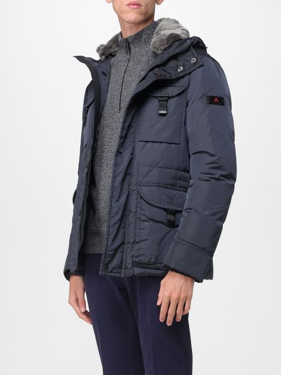 25FW 페트레이 아이프텍 NBE 03 퍼 칼라 어반 필드 재킷 PEU411501181711 215 Blue - PEUTEREY