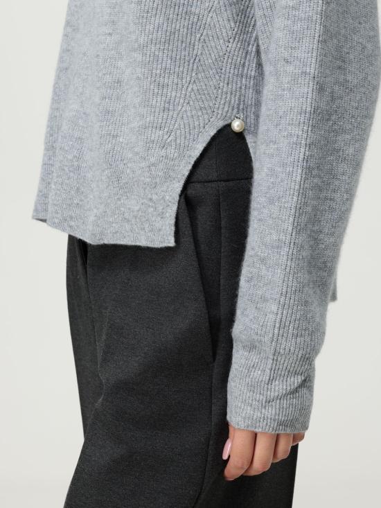 25FW 리우조 스웨터 CF5245MS019 02056 Grey - LIU JO