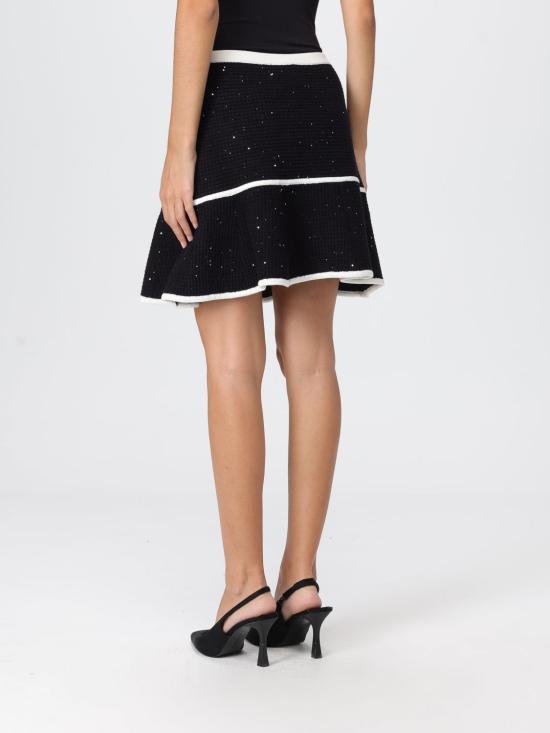 25FW 리우조 숏 스커트 CF5133MS18F 03862 Black - LIU JO