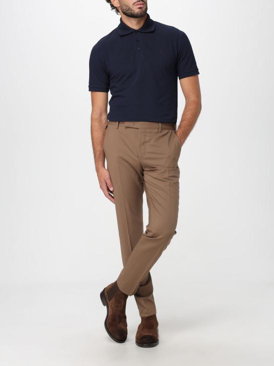 26SS 생로랑 카산드라 피케 폴로 셔츠 798944Y37HC 4140 Marine - SAINT LAURENT