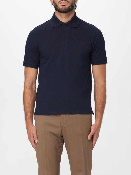 26SS 생로랑 카산드라 피케 폴로 셔츠 798944Y37HC 4140 Marine