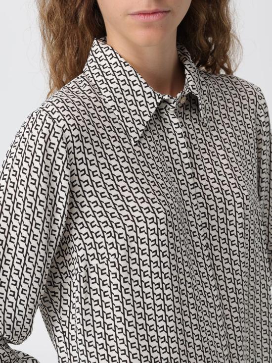 25FW 엘리자베타프랜치 블라우스 CA109 EF1 Black 1 - ELISABETTA FRANCHI