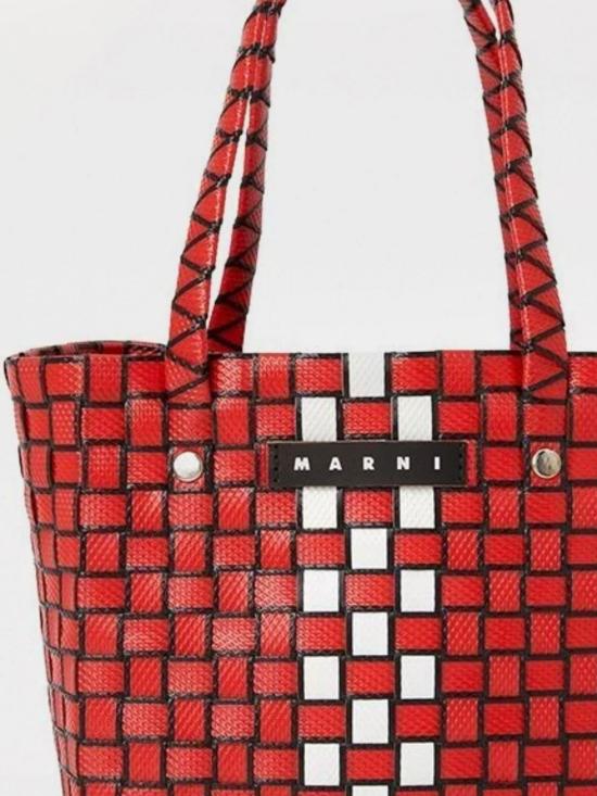 25FW [키즈] 마르니 숄더백 M00638M00IW 0MC42 Red - MARNI