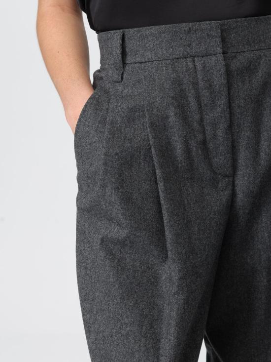 25FW 엠포리오 아르마니 스트레이트 팬츠 EW002215TE10537 O8004 Grey - EMPORIO ARMANI