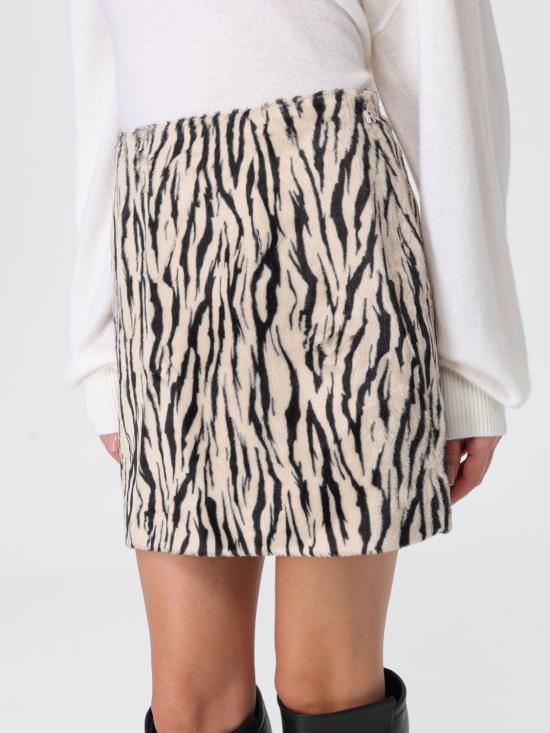 25FW 로테이트 숏 스커트 114247 858 White - ROTATE