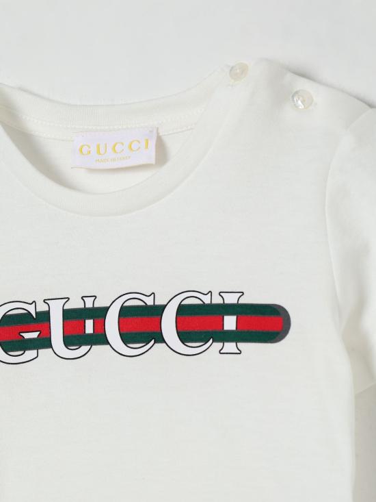 25FW [키즈] 구찌 티셔츠 548034XJGPI 9214 White - GUCCI