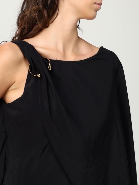 25FW 에리카 카발리니 롱 원피스 P5WT17 Y69 Black - ERIKA CAVALLINI