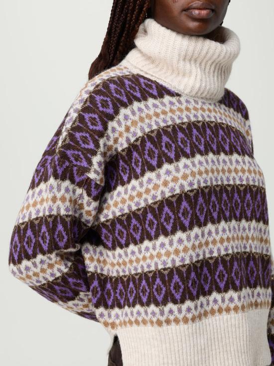 25FW 리우조 터틀넥 MF5241MA58P P9088 Multicolor - LIU JO