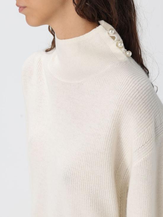 25FW 리우조 터틀넥 CF5424MS019 X0256 White - LIU JO