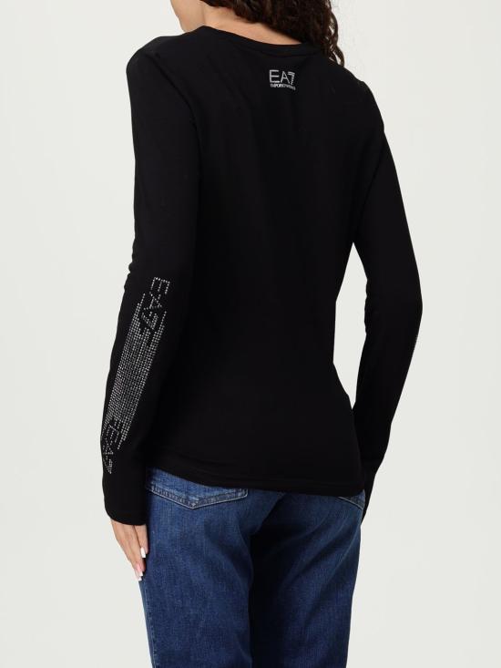 25FW 엠포리오 아르마니 반팔 티셔츠 7W000522 AF10373 UC001 Black - EMPORIO ARMANI