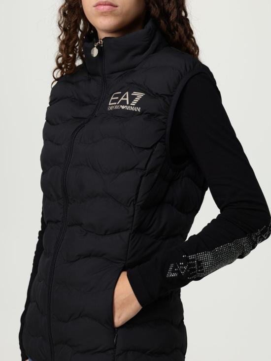 25FW 엠포리오 아르마니 베스트 8NTQ08 TNF8Z 0200 Black - EMPORIO ARMANI