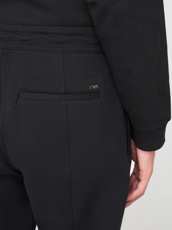 25FW 엠포리오 아르마니 스트레이트 팬츠 EM003051AF10013 UC001 Black - EMPORIO ARMANI