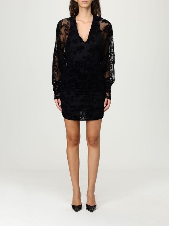 25FW 핑코 숏 원피스 105624A2QD ZD0 Black