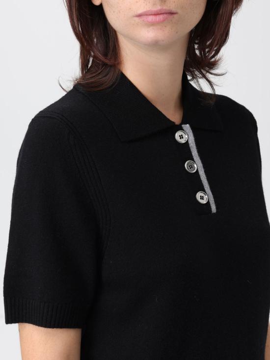 25FW 핑코 폴로 티셔츠 105450A2Q9 Z99 Black - PINKO