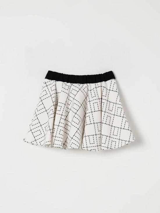 25FW [키즈] 엘리자베타프랜치 스커트 EGGO051GA023 D577 Milk - ELISABETTA FRANCHI