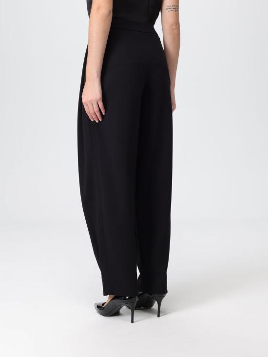 25FW 엠포리오 아르마니 스트레이트 팬츠 EW002785AF12303 UC001 Black - EMPORIO ARMANI