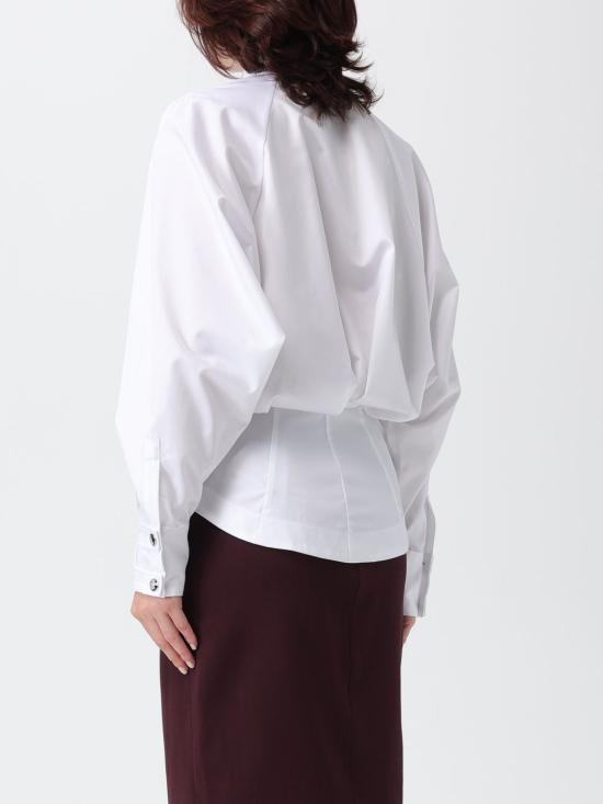 25FW 엘리자베타프랜치 블라우스 CA098 100 White - ELISABETTA FRANCHI