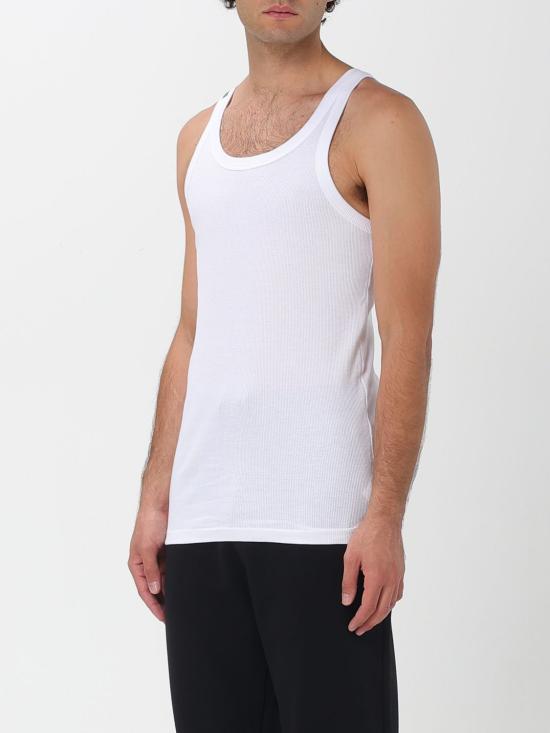 25FW 돌체앤가바나 민소매 티셔츠 M8C19JONN96 W0800 White - DOLCE & GABBANA