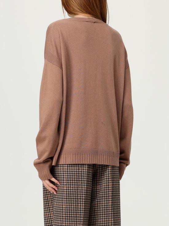 25FW 리우조 스웨터 TF5180MS026 81324 Brown - LIU JO