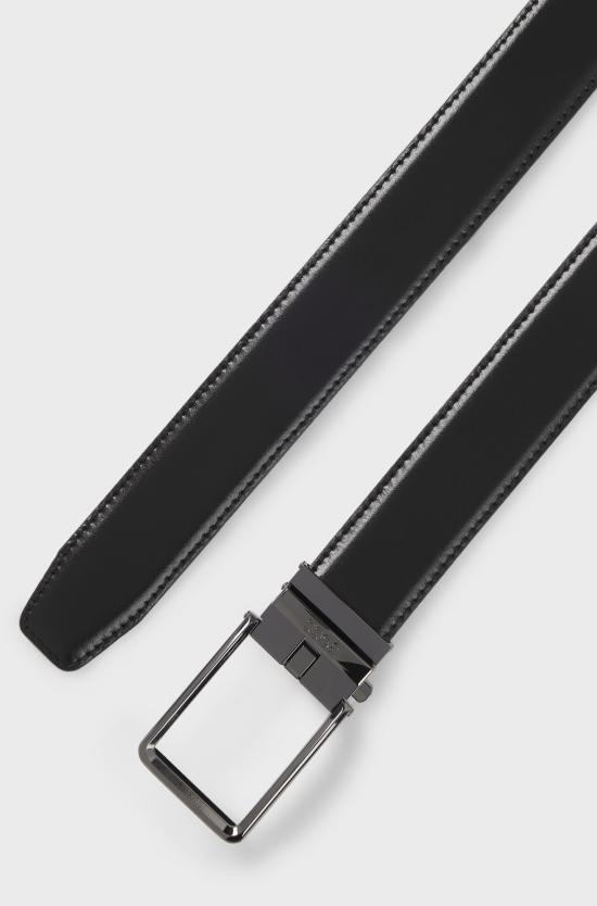 25FW 보스 가죽 벨트 50537049 10245669 01 002 Black - BOSS