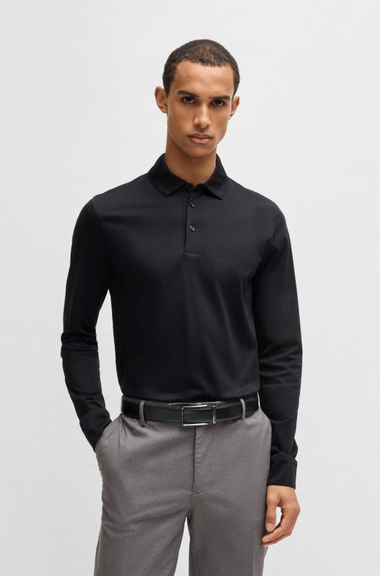 25FW 보스 가죽 벨트 50537049 10245669 01 002 Black - BOSS