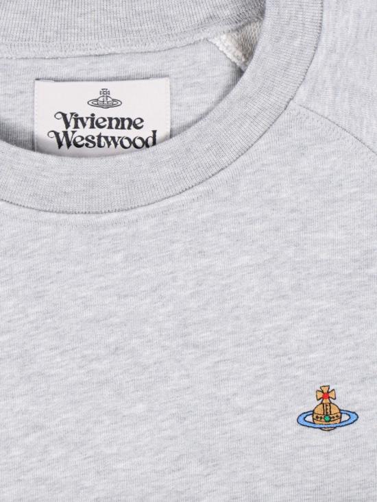 25FW 비비안웨스트우드 긴팔 티셔츠 3I010014 J006OP001 Grey - VIVIENNE WESTWOOD