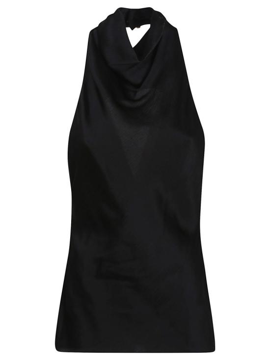 25FW 발망 민소매 티셔츠 FF1AE165SE94 Black