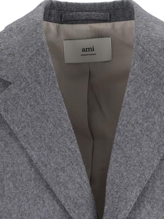 25FW 아미 수트 자켓 HBV001 WV0058050 Grey - AMI