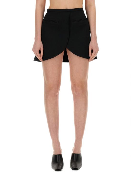  쿠레쥬 숏 스커트 224CJU171P L00079999 Black