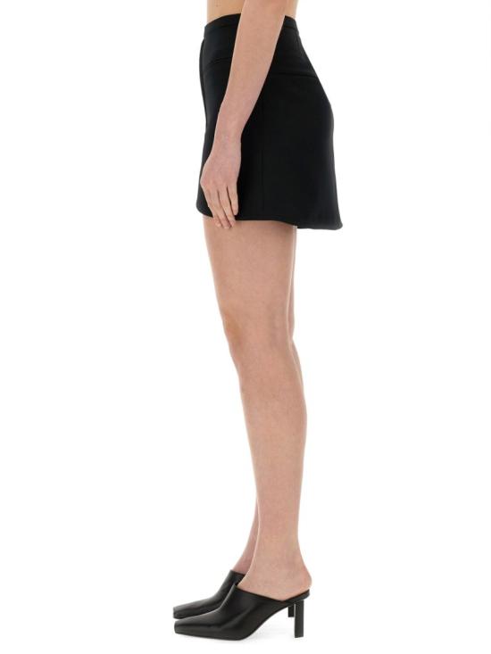  쿠레쥬 숏 스커트 224CJU171P L00079999 Black - COURREGES