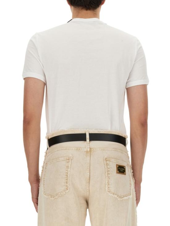  돌체앤가바나 반팔 티셔츠 G8PV1Z G7WUQW0800 White - DOLCE & GABBANA