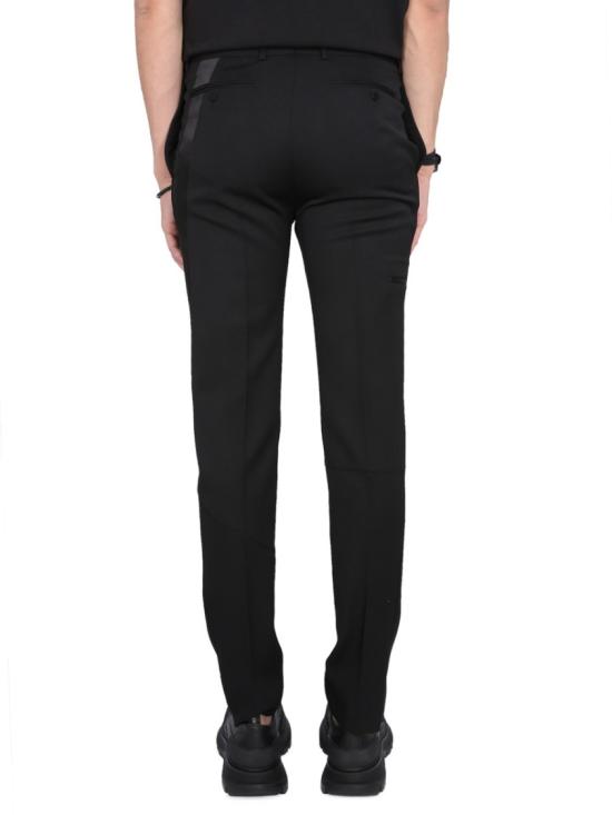  알렉산더 맥퀸 스트레이트 팬츠 735150 QUU911000 Black - ALEXANDER MCQUEEN
