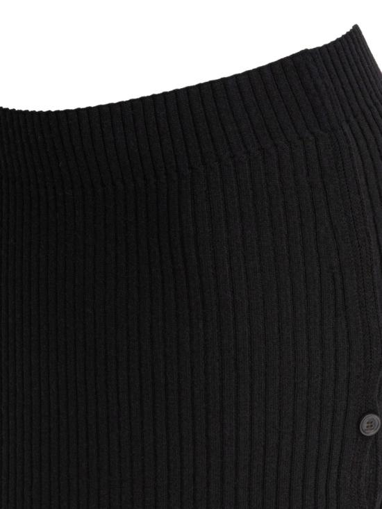 25SS 쿠레쥬 숏 스커트 225MJU255FI0049 Black - COURREGES