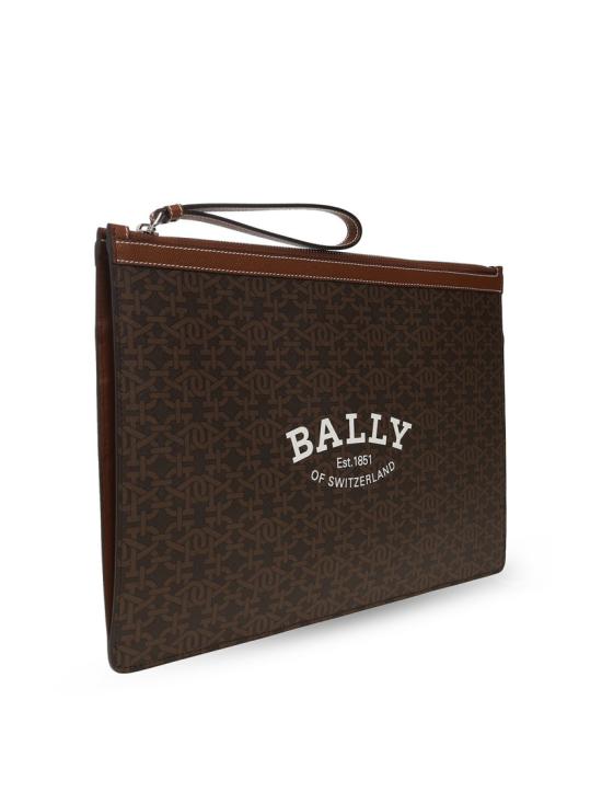 25FW 발리 클러치/파우치 6300393 Black - BALLY