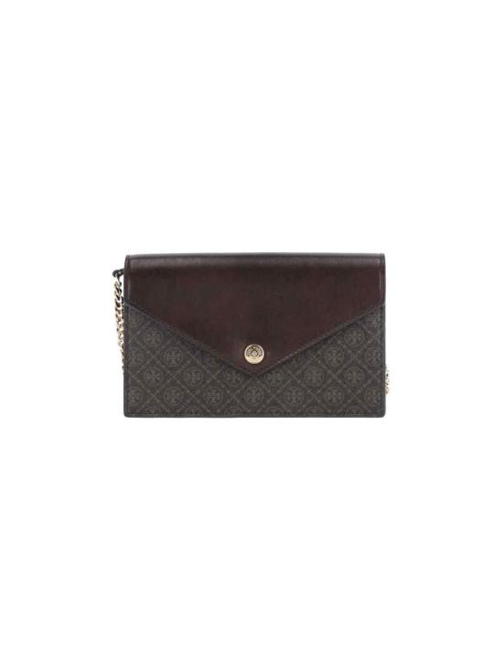 25FW 토리버치 T 모노그램 숄더백 165018200 Brown