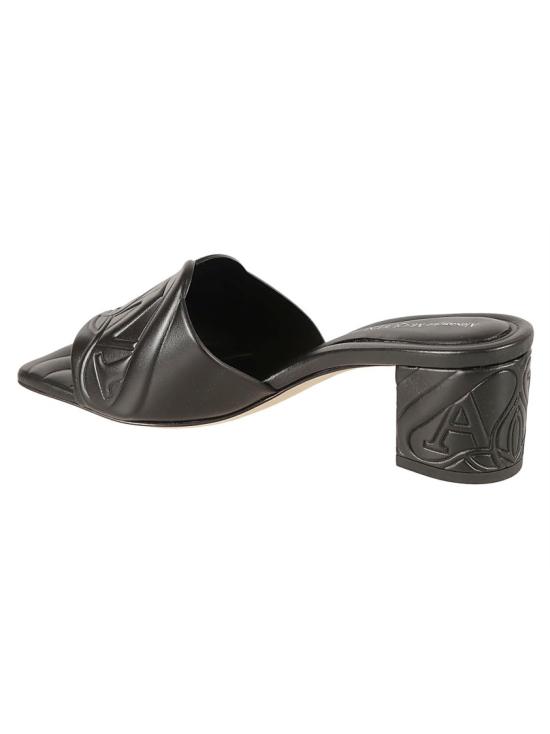  알렉산더 맥퀸 뮬/슬리퍼 780713WIEAD1000 Black - ALEXANDER MCQUEEN