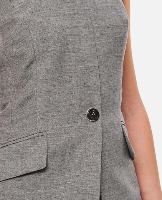 25SS 두라찌 베스트 SS25T05067TAIGR02 Grey - DURAZZI