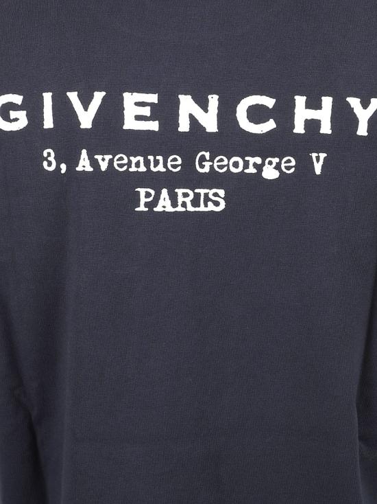 25FW 지방시 반팔 티셔츠 BM71NK3YRJ499 Blue - GIVENCHY