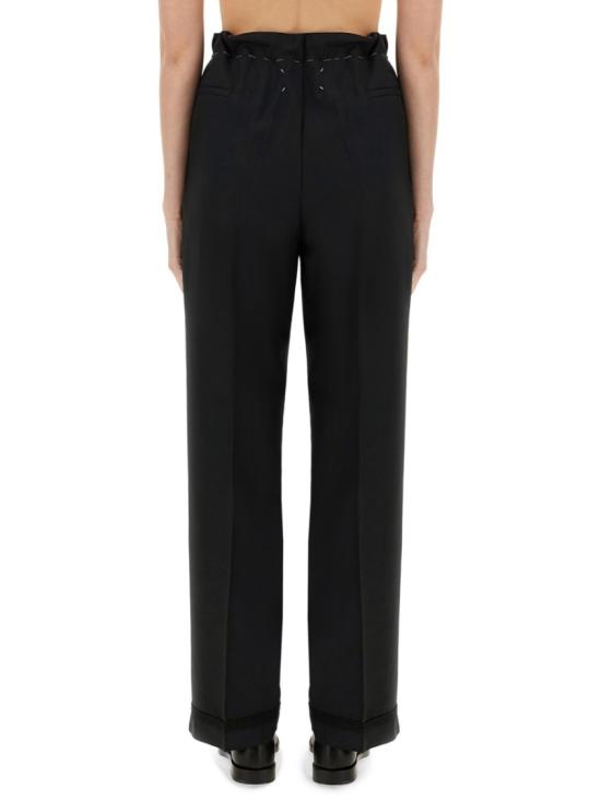  마르지엘라 스트레이트 팬츠 S51KA0572 M35301510 Black - MAISON MARGIELA