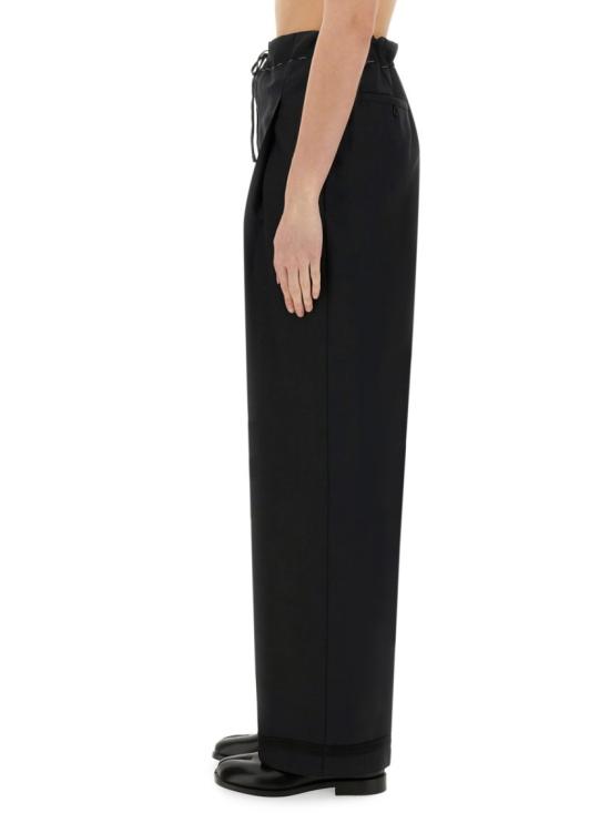  마르지엘라 스트레이트 팬츠 S51KA0572 M35301510 Black - MAISON MARGIELA