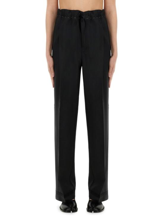 25SS 마르지엘라 스트레이트 팬츠 S51KA0572 M35301510 Black
