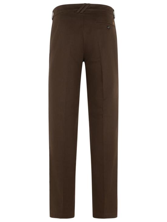 25FW 버버리 코튼 치노 팬츠 8115268A1491 BROWN - BURBERRY
