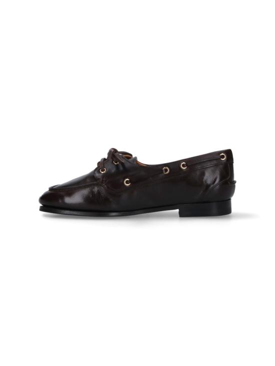 25FW 발리 플랫 슈즈 WF002V BU003U806 Brown - BALLY