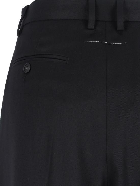 25FW MM6 메종마르지엘라 스트레이트 팬츠 S52KA0538 S47848900 Black - MM6 MAISON MARGIELA