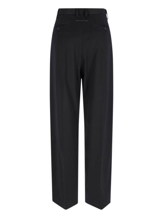 25FW MM6 메종마르지엘라 스트레이트 팬츠 S52KA0538 S47848900 Black - MM6 MAISON MARGIELA