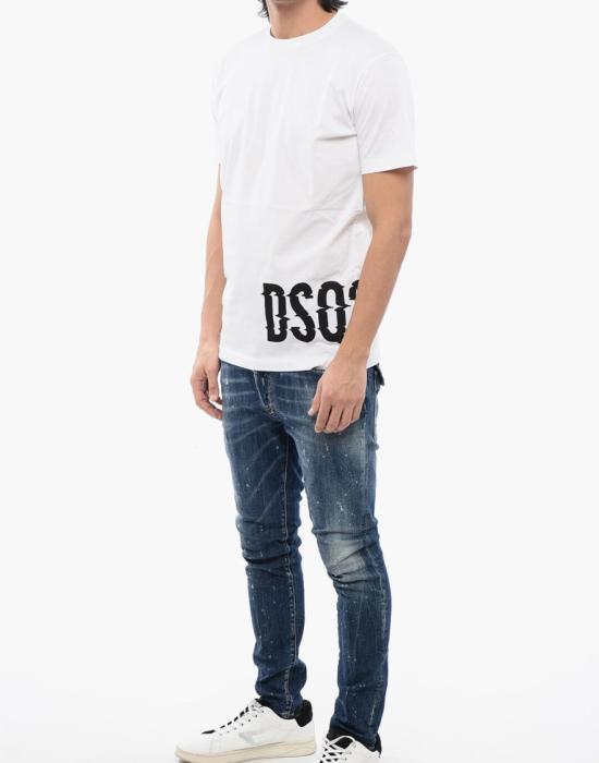 25FW 디스퀘어드2 반팔 티셔츠 S74GD1261S23009100 White - DSQUARED2