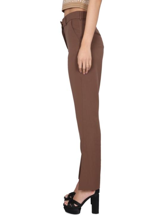  발망 스트레이트 팬츠 AF0PO100 WB058AS Brown - BALMAIN