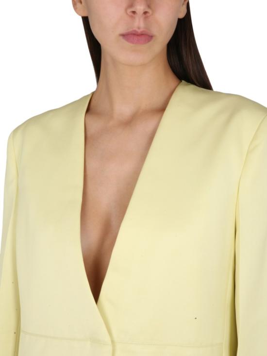  질샌더 수트 자켓 J02BN0120 J65090737 Yellow - JIL SANDER