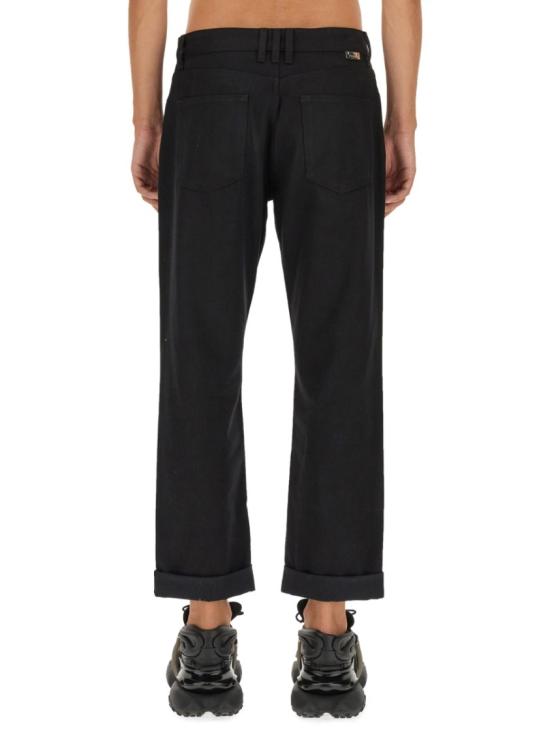  발망 데님 팬츠 BH0MI044 DD76EHV Black - BALMAIN