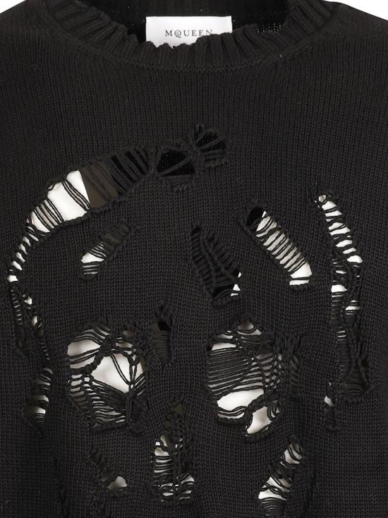  알렉산더 맥퀸 스웨터 807272Q1BA61000 Black - ALEXANDER MCQUEEN